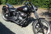 Harley-Davidson FXCW Rocker - Custom Paint by Joe Black, 8 Ball - Number 1 of 10 for sale