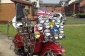 Custom Vespa fully restored immaculate £5000 for sale