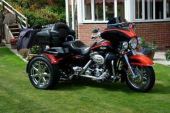 Harley-Davidson TOURING 1800 cc FLHTCUSE2 Two - Tone TRIKE for sale