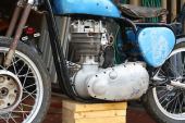 1953 BSA 500cc Goldstar restoration project, competition frame for sale