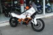 2013 KTM 990 Adventure R 990cc Sport, White & Orange for sale