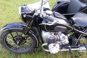 Picture 6 - M-72 – USSR authentic military sidecar, 1952. Professional restoration. BMW R71 motorbike
