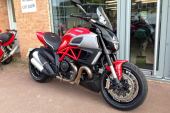 2011 RED Ducati DIAVEL 1198 for sale