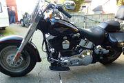Picture 4 - Harley-Davidson FLSTF Fatboy Softail + Squire Trailer motorbike