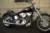 Harley Davidson SOFTAIL CUSTOM 1450 EVO S&S SUPER STOCK ENGINE 6 SPEED WIDE TYRE for sale