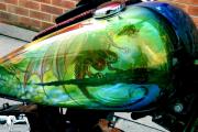 Picture 4 - Harley-Davidson 1690cc Screamin Eagle powered Wizard Hog motorbike