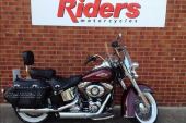 Harley Davidson HERITAGE SOFTAIL Classic Red 544 miles for sale