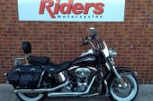 Harley Davidson HERITAGE SOFTAIL Classic in stunning two tone Merlot Sunglo and Vivid Black for sale