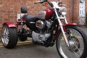 Picture 4 - Totally stunning Harley-Davidson XL883C Sportster Trike motorbike