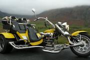 Picture 2 - Boom Family Low Rider 3 seater motor trike in yellow, 1600cc motorbike