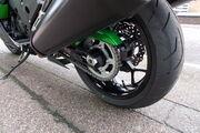 Picture 9 - 2014 Kawasaki ZZR1400 ABS, FEF, Metallic Green, 1145 Miles motorbike