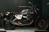 12/12 MOTO GUZZI V7 RACER with 1400 miles & pillon seat upgrade for sale