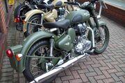 Picture 2 - 2014 Royal Enfield Bullet Classic 500 EFI Satin Desert Storm, Delivery motorbike