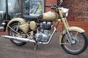 Picture 3 - 2014 Royal Enfield Bullet Classic 500 EFI Satin Desert Storm, Delivery motorbike
