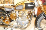 Picture 6 - Unique 1949 Gold Plated Triumph Speed Twin motorbike