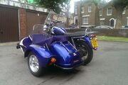 Picture 8 - Triumph Bonneville T100 2004 Blue/White With Watsonian Sidecar motorbike