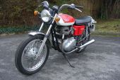 BSA 650 Lightning 1973 OIF model,Mikuni carbs,Borrani alloy rims,lovely bike for sale