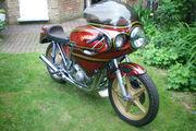 Picture 5 - Dresda Honda 900 1976 cafe racer, oil in frame, original Leon Wallace paint work motorbike