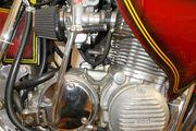 Picture 7 - Dresda Honda 900 1976 cafe racer, oil in frame, original Leon Wallace paint work motorbike