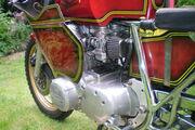 Picture 8 - Dresda Honda 900 1976 cafe racer, oil in frame, original Leon Wallace paint work motorbike