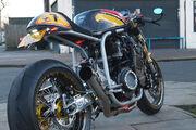 Picture 7 - Suzuki HUC Barry Sheene Cafe Racer Show Winner Featured BSH Extreme Biker Build motorbike