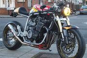Picture 8 - Suzuki HUC Barry Sheene Cafe Racer Show Winner Featured BSH Extreme Biker Build motorbike