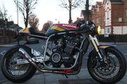 Picture 9 - Suzuki HUC Barry Sheene Cafe Racer Show Winner Featured BSH Extreme Biker Build motorbike