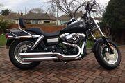 Picture 2 - 2013 Harley-Davidson Fat Bob FXDF 103 1690 Black motorbike