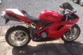 Ducati 1098R RED /White ,TERMI FULL SYSTEM for sale