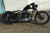 Harley Davidson sportster bobber, custom built hardtail/rigid by jones customs for sale