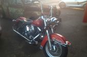 Harley Davidson Heritage softail 1992 Red for sale
