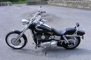 Picture 8 - 2007 Harley-Davidson FXDWGI Dyna Wide Glide Black motorbike