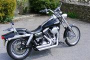 Picture 10 - 2007 Harley-Davidson FXDWGI Dyna Wide Glide Black motorbike