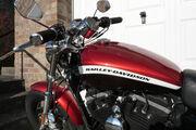 Picture 10 - 2013 Harley-Davidson 1200 Custom LTD XL CA 13 orange/brown motorbike