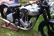 Picture 4 - Classic vintage Norton 500cc motorcycle 1949 year nice unrestored condition motorbike