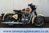 Royal Enfield Classic 500 in two tone Cream and Red for sale