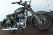 Royal Enfield Classic 500 in Battle Green for sale
