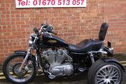 Picture 11 - Truly outstanding 2010 black Harley-Davidson XL 883L Sportster Trike motorbike