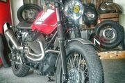 Picture 2 - Moto Guzzi 2015 V7 Scrambler MK2 Special Red/White 2015 Model motorbike