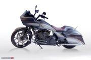 Picture 4 - Harley-Davidson FLTRSE3 2009 CVO Road Glide Screamin Eagle 110ci Custom motorbike