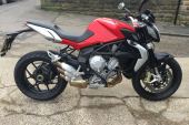 MV Agusta Brutale 675 2012, 1850 miles, quick shifter and traction control for sale