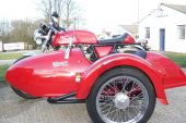 Royal Enfield Continental GT with Watsonian Meteor Sidecar Outfit for sale
