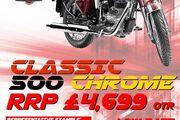 Picture 7 - Brand New Royal Enfield 500 Classic chrome and red, low rate finance available motorbike