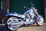 Picture 2 - 2010 Victory Hammer. Blue with Black Graphics motorbike