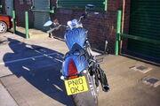 Picture 6 - 2010 Victory Hammer. Blue with Black Graphics motorbike