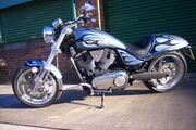 Picture 7 - 2010 Victory Hammer. Blue with Black Graphics motorbike