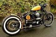 Picture 10 - Harley-Davidson custom handbuilt bobber chopper work of art motorbike