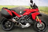 Ducati Multistrada 1200 S Touring 2012 **PANNIERS, HEATED GRIPS, COMPUTER** for sale