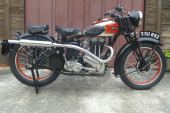 ARIEL 350 1941 W/NG CIVILIANIZED TWIN PORT HIGH PIPE for sale