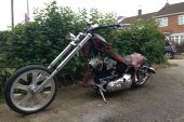 Harley Davidson chopper, one off all hand built, built to use for sale